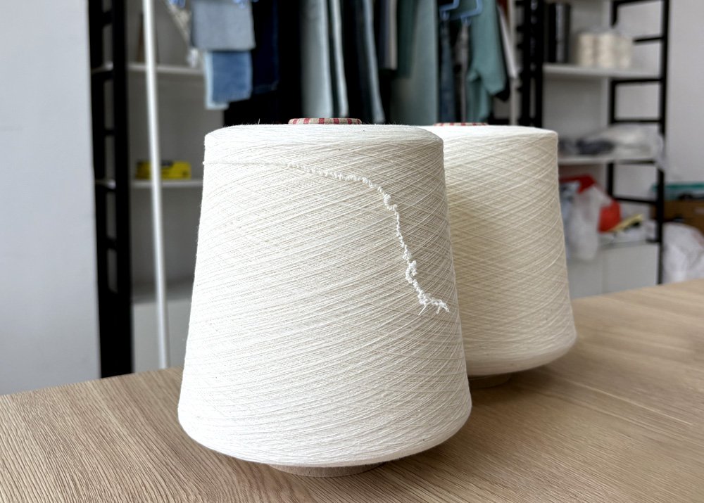 Core Spun Yarn 50% Polyester and 50% Imported Cotton